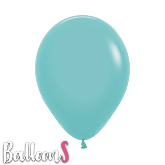 S07 12" Sempertex Aquamarine Latex Balloon