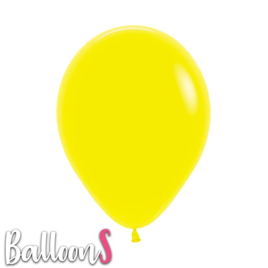 S05 12" Sempertex Yellow Latex Balloon