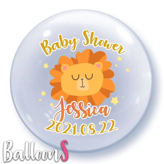 B06 Baby Lion Bubble Balloon