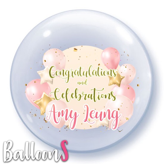 CG04 Congrats Bubble Balloon 04