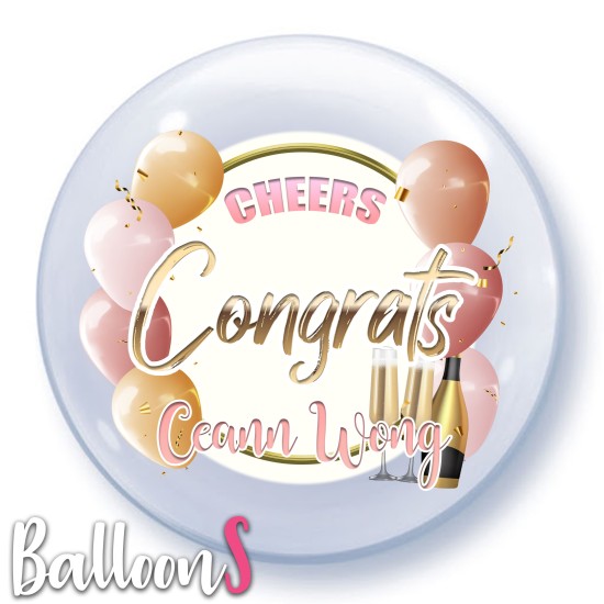 CG06 Congrats Bubble Balloon 06