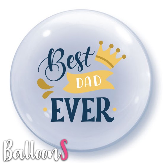 FD07 Father's Day Bubble Balloon
