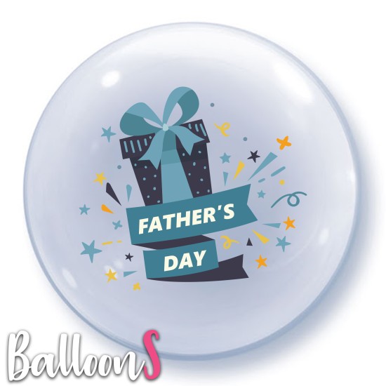 FD10 Father's Day Bubble Balloon
