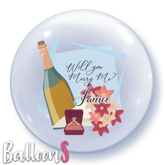 PM04 Propose Marry Bubble Balloon 04