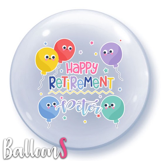 RT01 Retirement Bubble Balloon 01