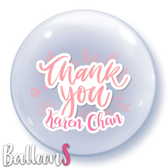 TY01 Thanks Bubble Balloon 01