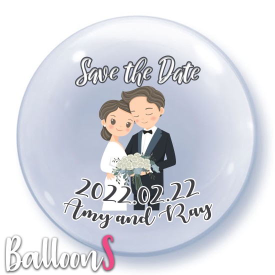 WD03 Wedding Bubble Balloon 03