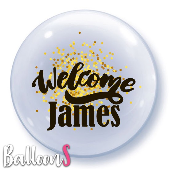 WH02 Welcome Bubble Balloon 02