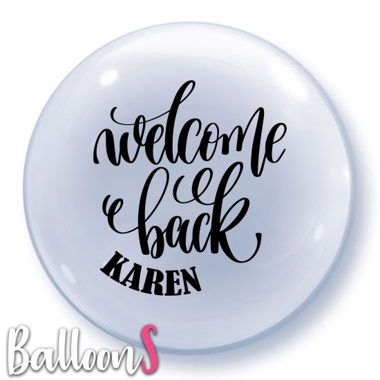 WH05 Welcome Bubble Balloon 05