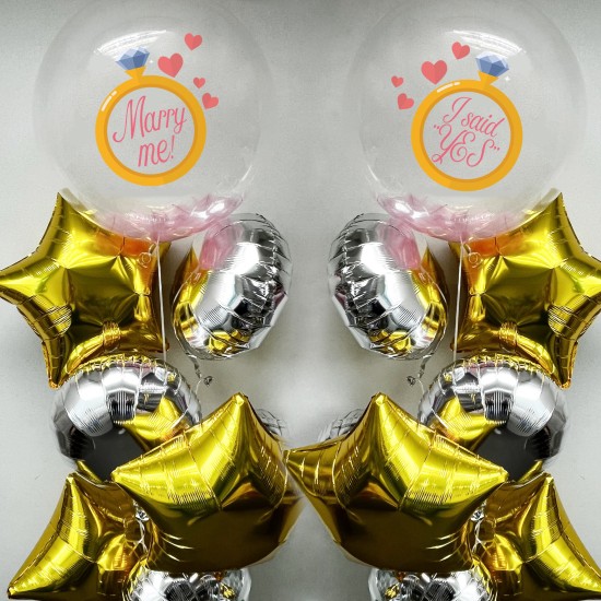 PS02 Will You Marry Me Balloon Set