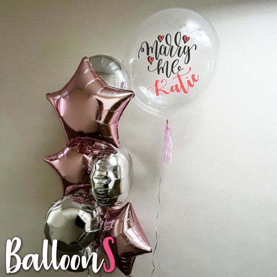 PS07 Will You Marry Me Balloon Set